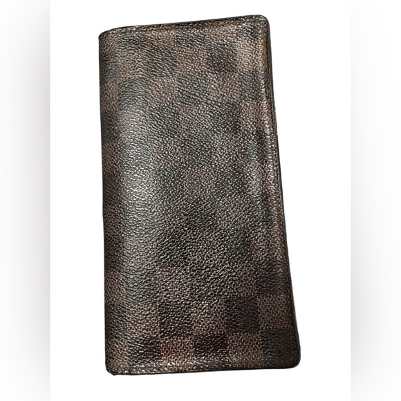 Louis Vuitton Damier Ebene Brazza Wallet - Picture 1 of 7
